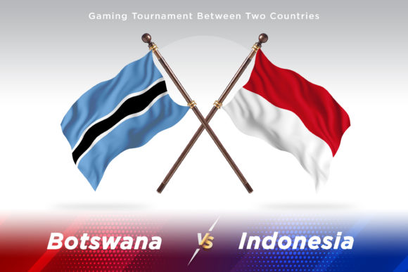 Botswana Versus Indonesia Two Flags: A Visual Comparison for Global Projects