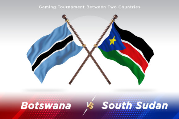 Botswana Versus South Sudan Two Flags – A Powerful Visual Tool for Global Representation
