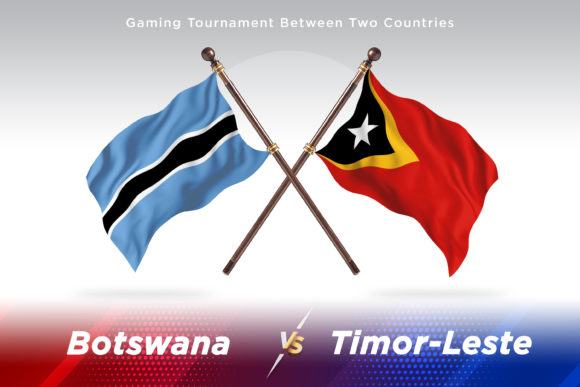 Botswana Versus Timor-Leste Two Flags: A Creative Comparison Tool