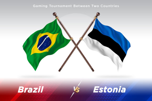 Brazil Versus Estonia Two Flags – A Visual Tool for Global Comparisons