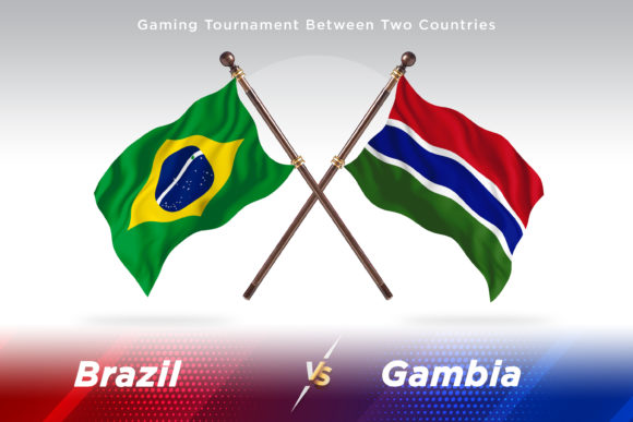 Brazil Versus Gambia: A Visual Journey Through Two Official Country Flags