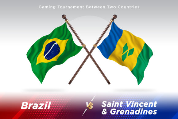 Brazil Versus Saint Vincent Two Flags: A Powerful Visual Tool for Global Representation