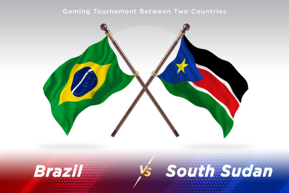 Brazil Versus South Sudan Two Flags: A Creative Tool for Global Representation