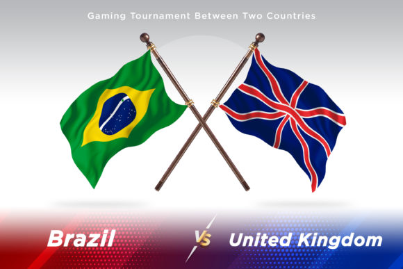 Brazil Versus United Kingdom Two Flags: A Powerful Visual Tool for Global Comparisons