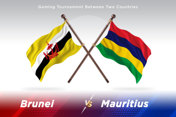 Brunei and Mauritius Flags: A Visual Design Contrast