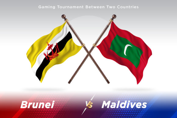 Brunei Versus Maldives Two Flags: Creative Possibilities