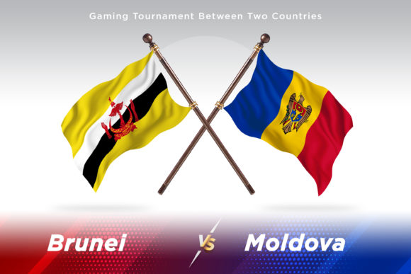 Brunei Versus Moldova Two Flags: A Visual Representation of National Identity