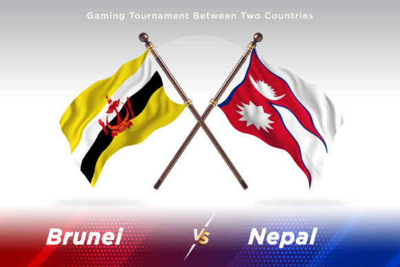 Brunei Versus Nepal Two Flags: A Visual Guide to Country Flag Illustrations
