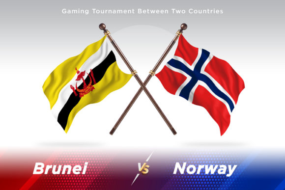 Brunei Versus Norway Two Flags: A Creative Tool for Global Branding and Design